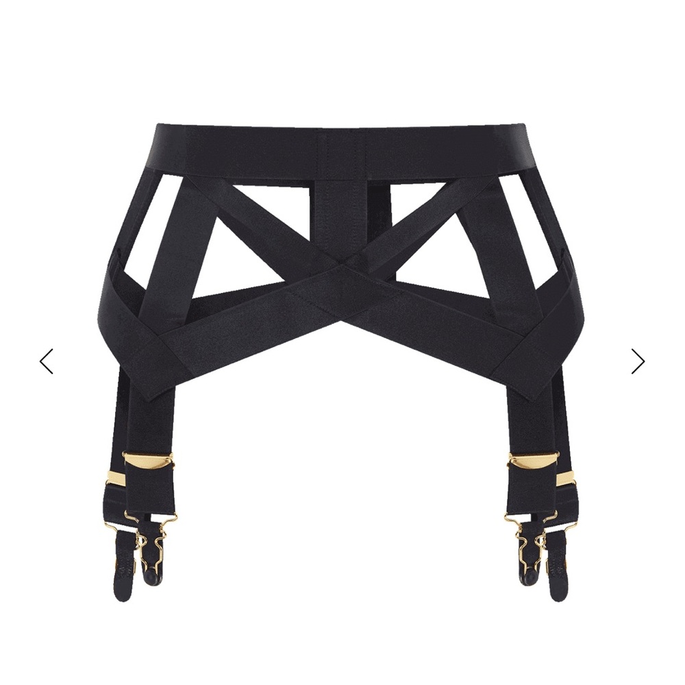 AP Whitney suspenders & thong